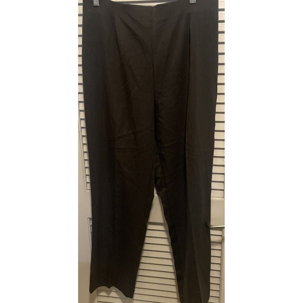 NEW Van Heusen Womens Size 14 Short Stretch Gabardine Pant Trouser Flat